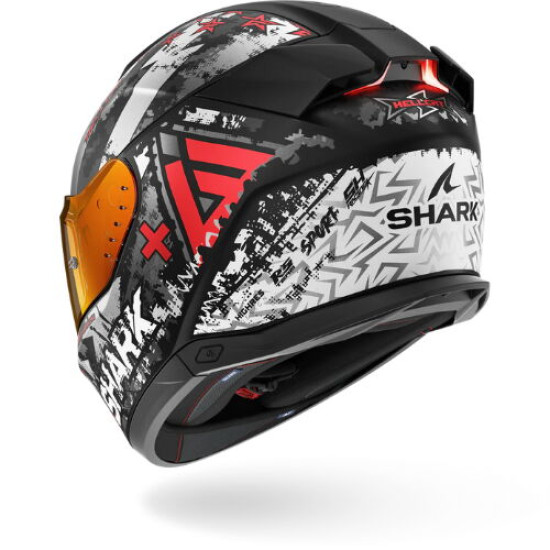 Shark Skwal İ3 Hellcat Mat Kapalı Kask KUR - Motosiklet KAPALI